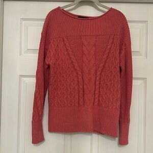 Banana Republic Pink Boat-Neck Sweater